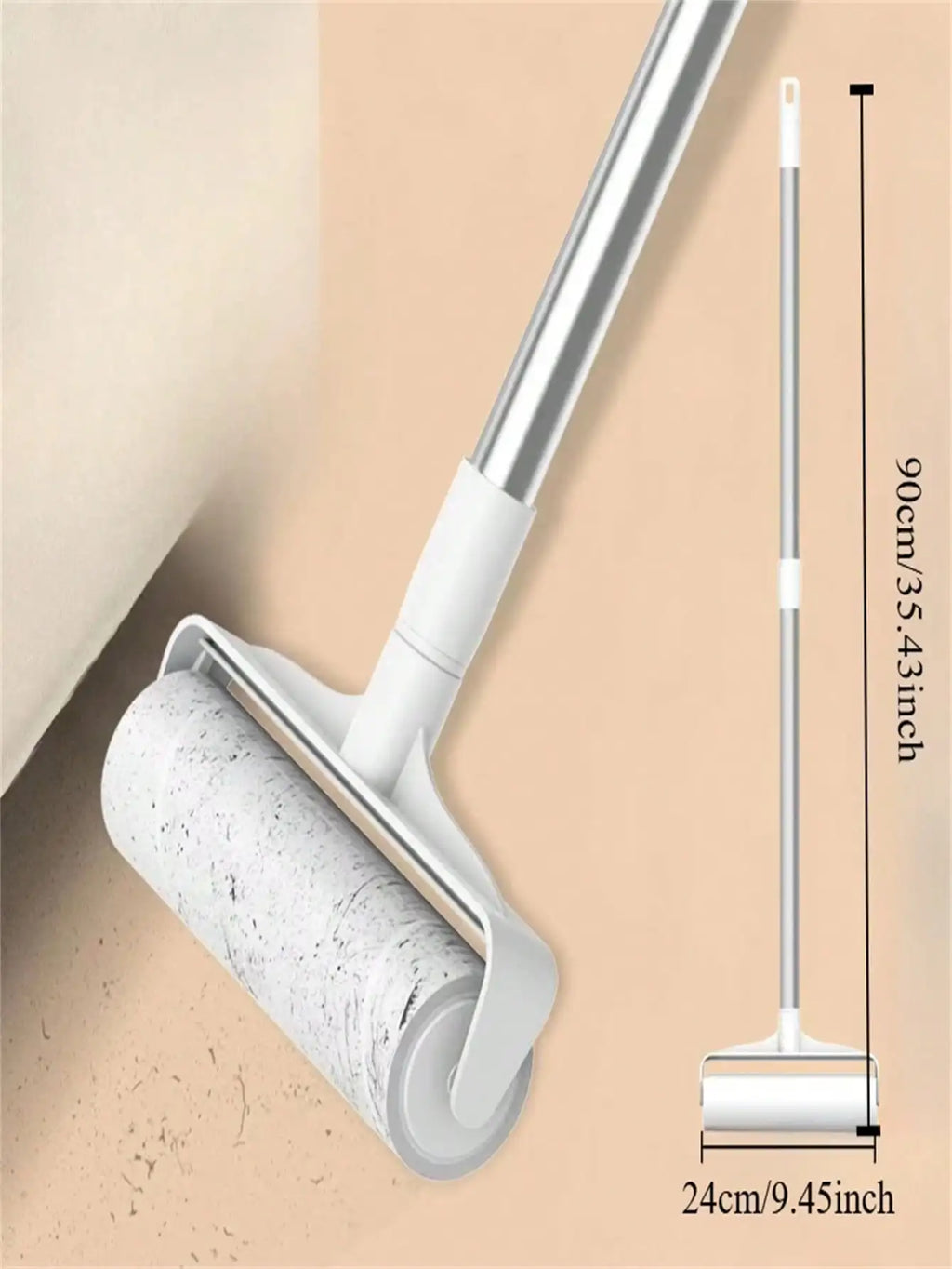Showlu Smart General mini carpet cleaner brush with ergonomic handle and bristles for effective spot cleaning on carpets.