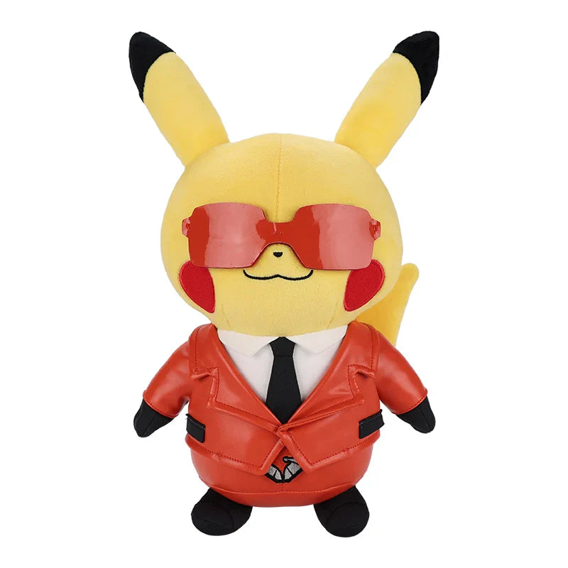 DuoduoBao Pokémon plush toy featuring Gengar and Pikachu, soft cartoon dolls, 25-45cm, colorful and cuddly for fans and collectors.