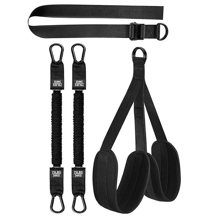 Showlu Pull Up Assistance Bands set for strength training and workout support, featuring durable exercise straps for fitness training.