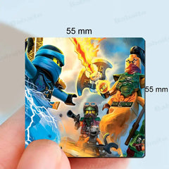 Cartoon N-NinjagoS Refrigerator Magnets Personalized Photo Fridge Magnets For Kitchen Whiteboard Home Decoration Office Gift