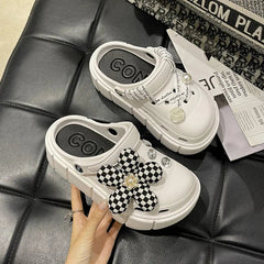 Summer Women Slippers Platform Clogs Outdoor Garden Shoes Female Pool Sandals Bathroom Flip Flops Mules Ladies Beach Slides SHOWLU FASHION STORE