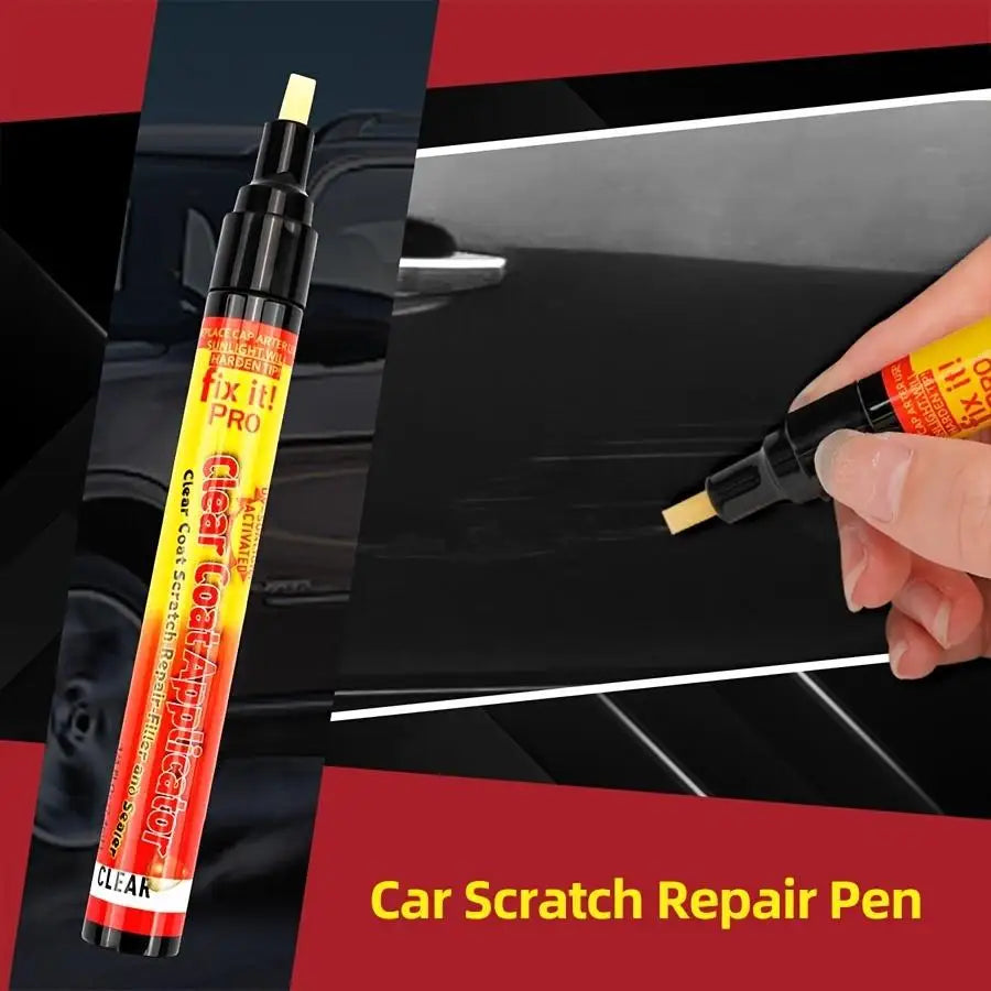 Showlu Smart General car scratch repair pen with clear coat for quick, easy vehicle scratch touch-up and repair.