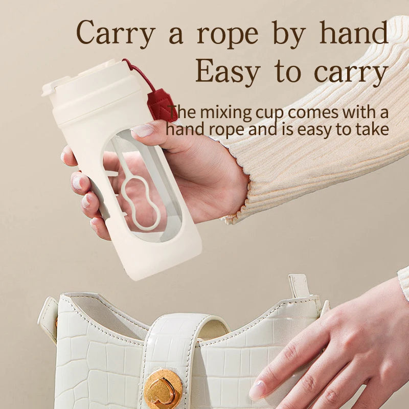 450ml Self Stirring Mug Auto Mixing Cup USB Rechargeable Protein Shaker Coffee Milk Powder Blender Fitness Gym Travel Bottle