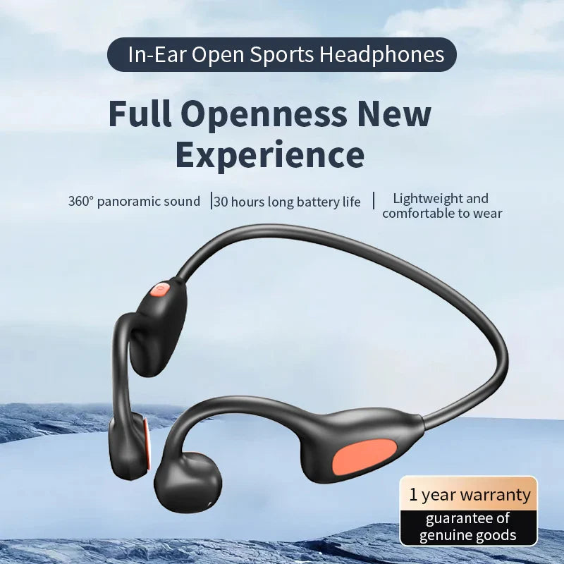 SHOWLU FASHION WS17 Air Conduction Bluetooth 5.4 sports headphones with sleek design and in-ear fit for active use