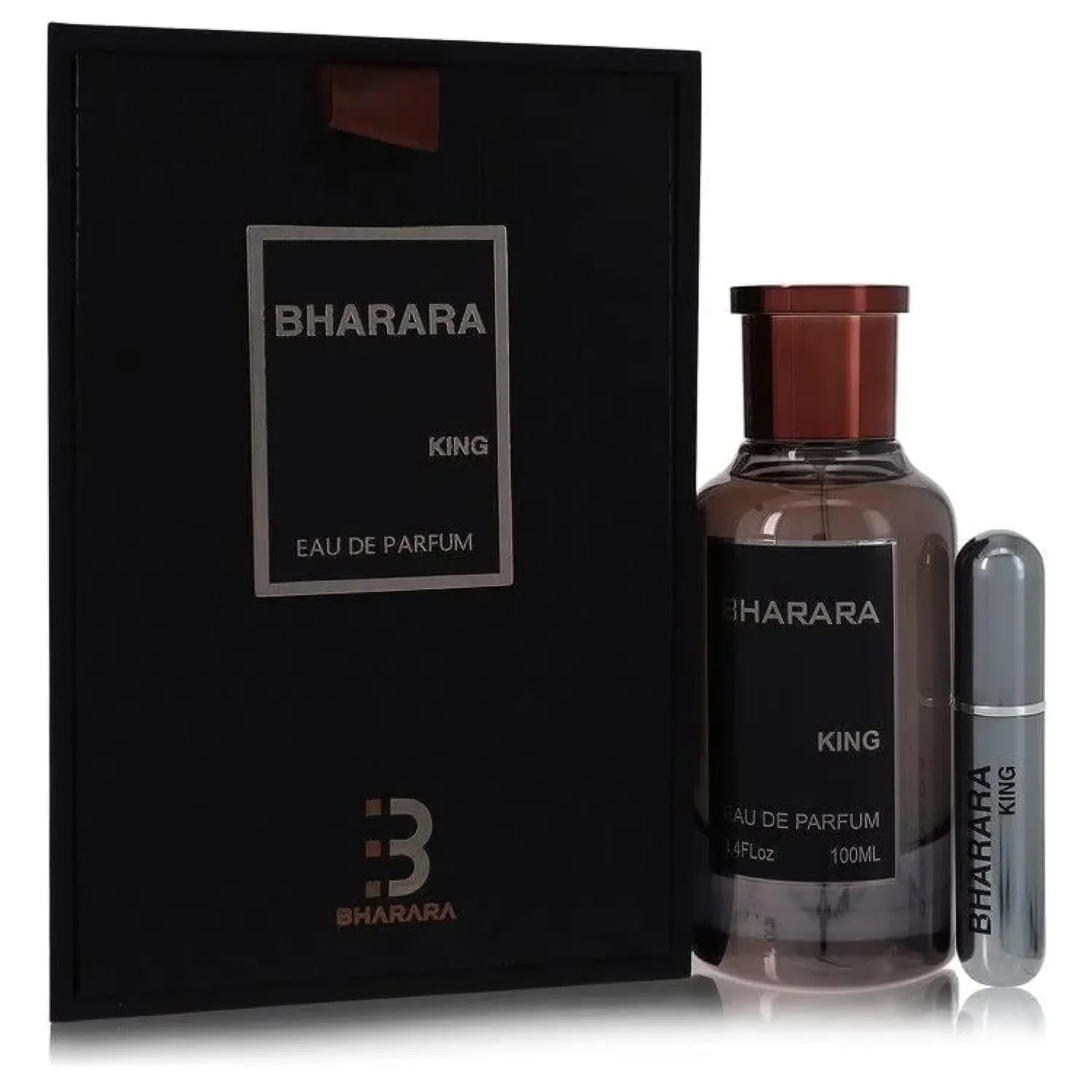 Bharara King Eau de Parfum for Men by SHOWLU FASHION STORE, 3.4 oz floral fragrance bottle with elegant design