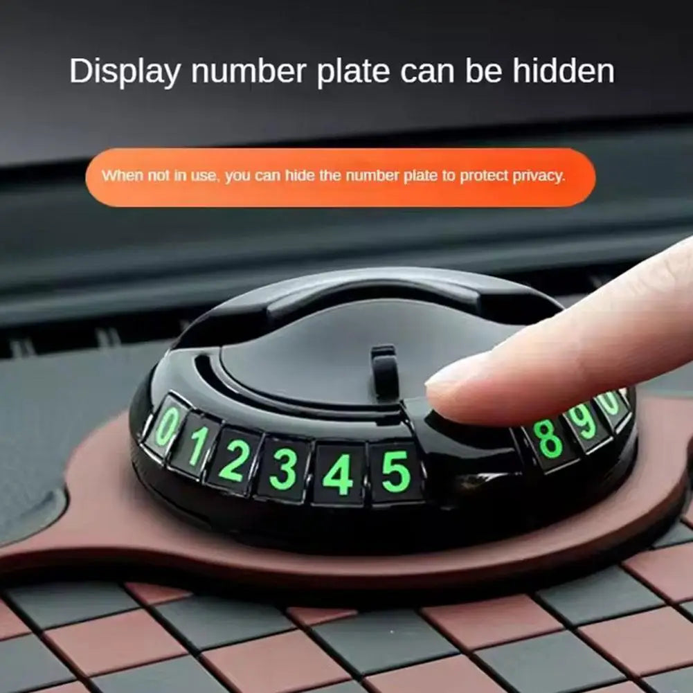 Car dashboard anti-slip mat by Showlu Fashion Store, featuring textured surface to securely hold phones and small items in vehicle.