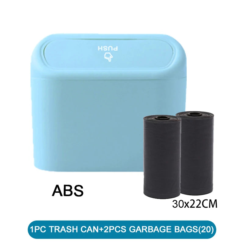 Showlu Smart General car trash can with lid, compact and portable for keeping your vehicle clean and organized.