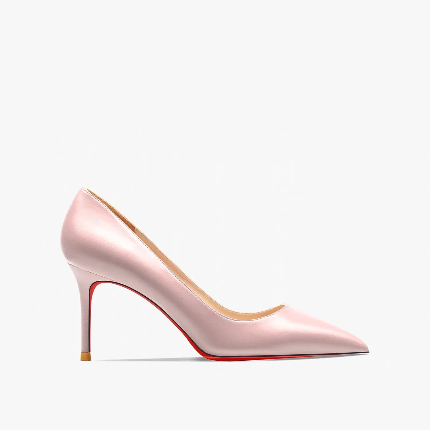 Red high heels for women with pointed toes and 12cm heels, showcasing stylish women's pumps from CHAOHANMIAONI by SHOWLU FASHION.