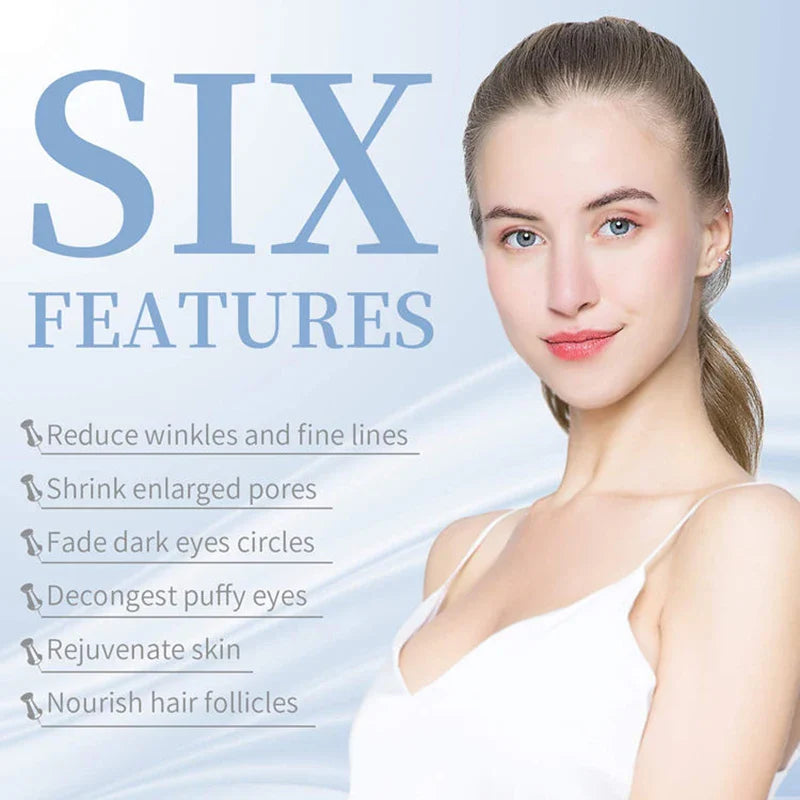 Portable Miqmi High Frequency Skin Therapy Wand for acne and wrinkle treatment, handheld device with metal tip.