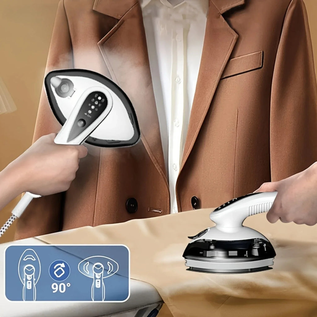Showlu Smart General Tinsol 1100W portable garment steamer iron with a sleek design and easy-to-use control panel.