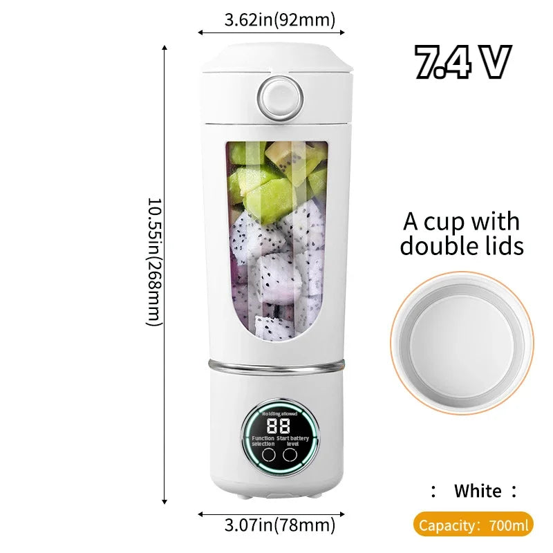 Showlu Smart General portable USB blender juicer bottle with a sleek, compact design ideal for smoothies and on-the-go refreshments.