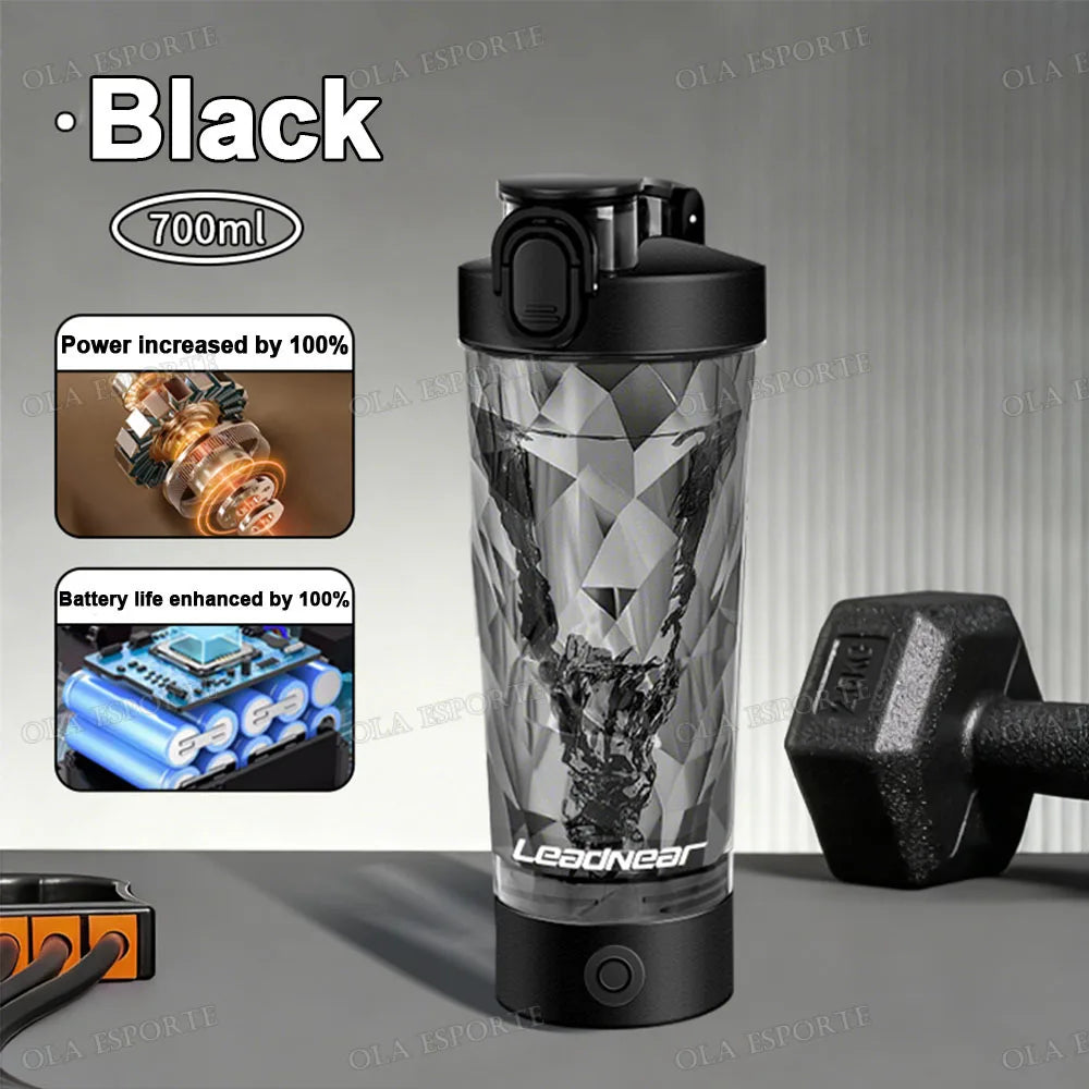 Electric Automatic Protein Shaker Bottle and Portable Mixing Cup