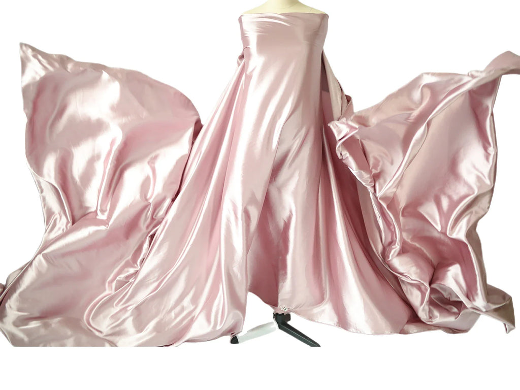 Showlu Maternity Silk Photography Gown in vibrant colors, featuring flowing fabric and elegant design for maternity photo shoots.