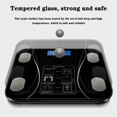Digital Body Weight Scale Smart Glass Bathroom Scale 200kg