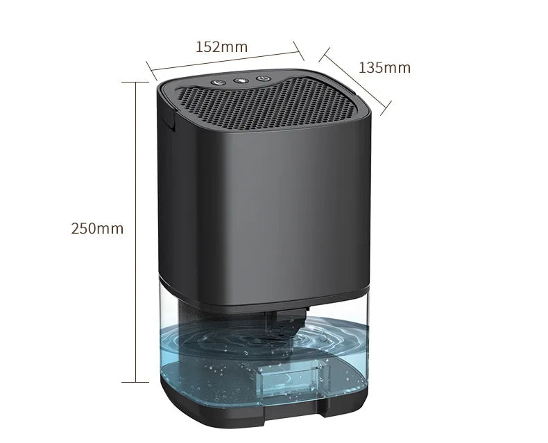 Showlu Smart General Xiaomi Mini Electric Dehumidifier with 1000ML capacity, compact design for moisture control.