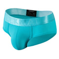 Men's nylon mesh briefs by JOCKMAIL in quick-dry solid color, showcasing breathable, lightweight underwear for comfortable wear.