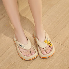 New Man Women Slippers Flip Flops Indoor Outdoor Beach Sandals Super Soft Bottom Slides Non-slip Thick Soled Women Slippers