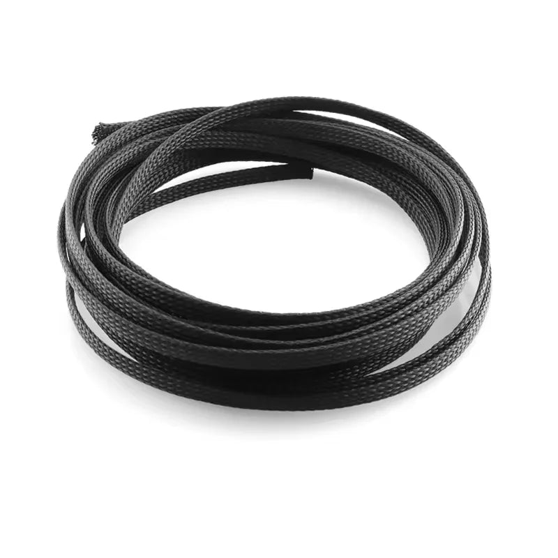 Showlu Smart General hose protection sleeve wrapped around garden hose to prevent damage and wear.