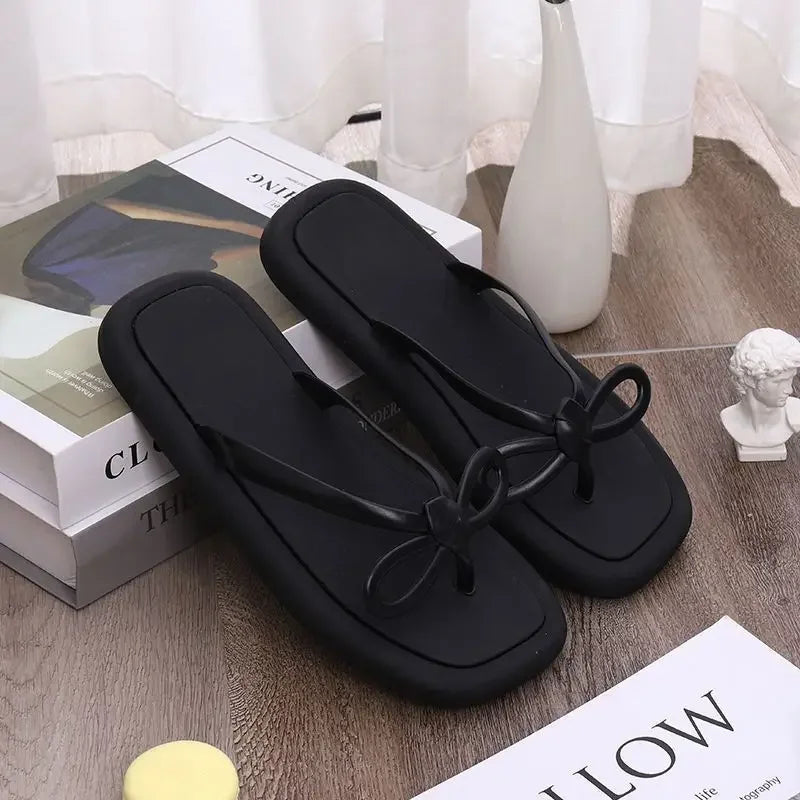 Shangkaka women's summer flip flops by SHOWLU FASHION STORE, flat PVC slides with a stylish and comfortable design.
