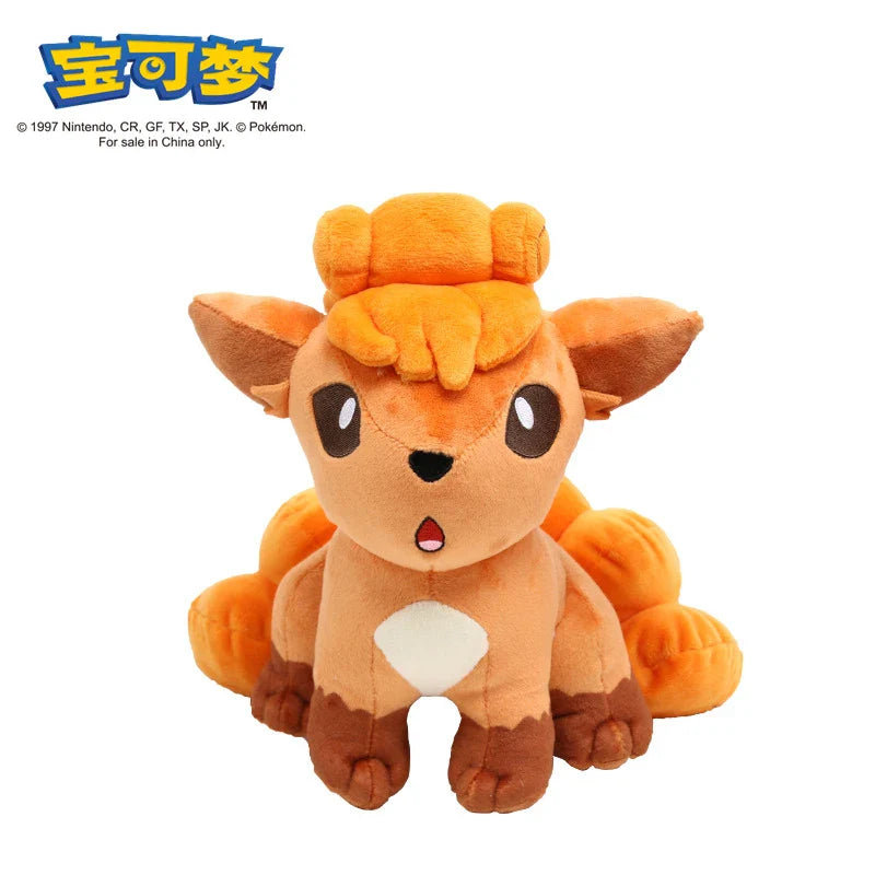 DuoduoBao Pokémon plush toy featuring Gengar and Pikachu, soft cartoon dolls in 25-45cm size, colorful and cuddly.