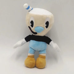 Hot Cuphead Plush Doll Toys Mugman Game Doll Toys Adventure Soft Stuffed Plush For Kids Birthday Gift
