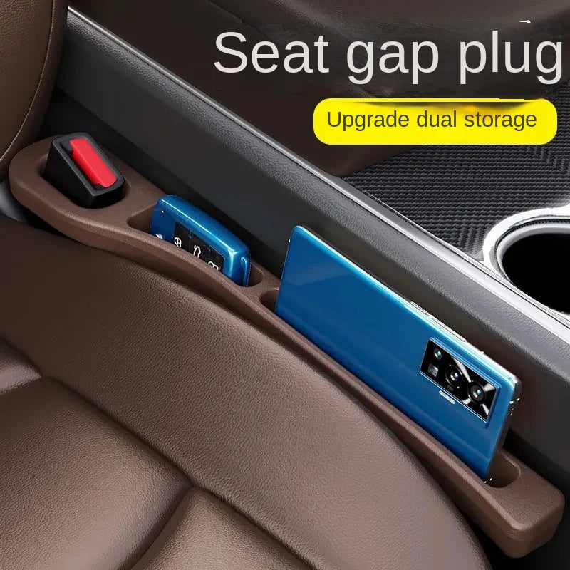 Showlu Smart General car seat gap storage organizer box with multiple compartments for easy access and organization.