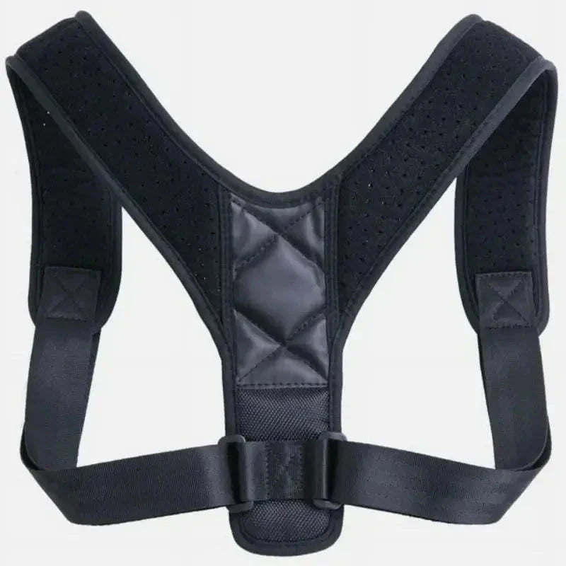 Adjustable Showlu Fashion Store posture corrector with breathable shoulder support and back alignment straps.
