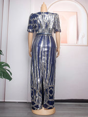 Dubai Turkey Clothes For Women Wedding Party Luxury Sequin Dresses 2025 Robe Africaine Femme Ankara Ladies Outfits Birthday Gown