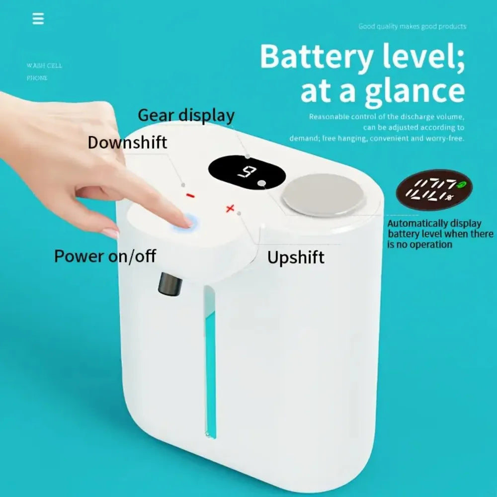 Showlu Smart General automatic soap dispenser with sensor and sleek design for touchless hand cleaning.