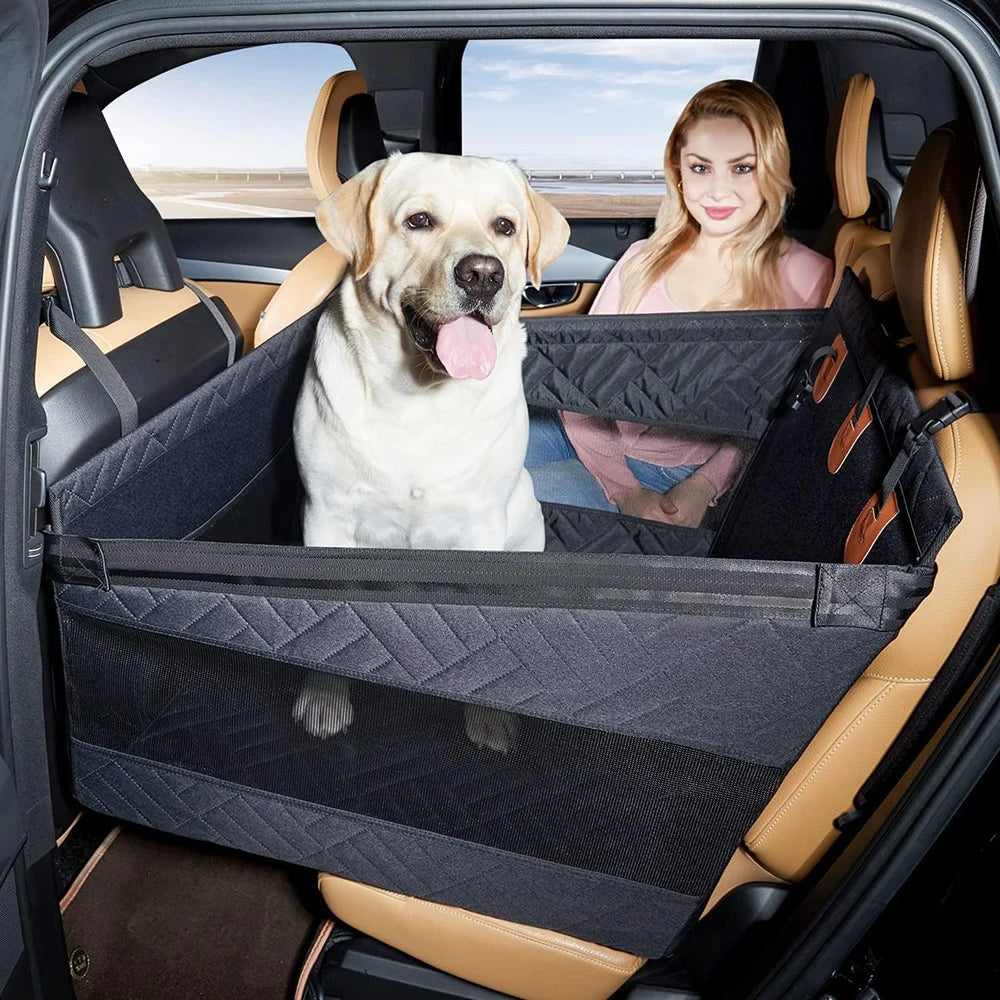 Waterproof Oxford cloth car pet seat pad by Showlu Fashion Store, designed as a universal dog protector for vehicle seats.