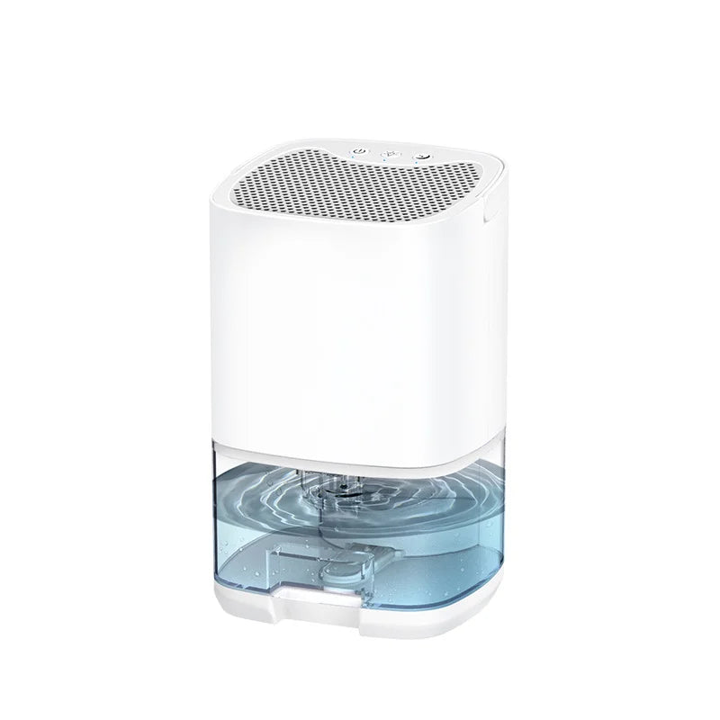 Mini portable electric dehumidifier by Showlu Smart General with compact design for moisture control in small spaces.