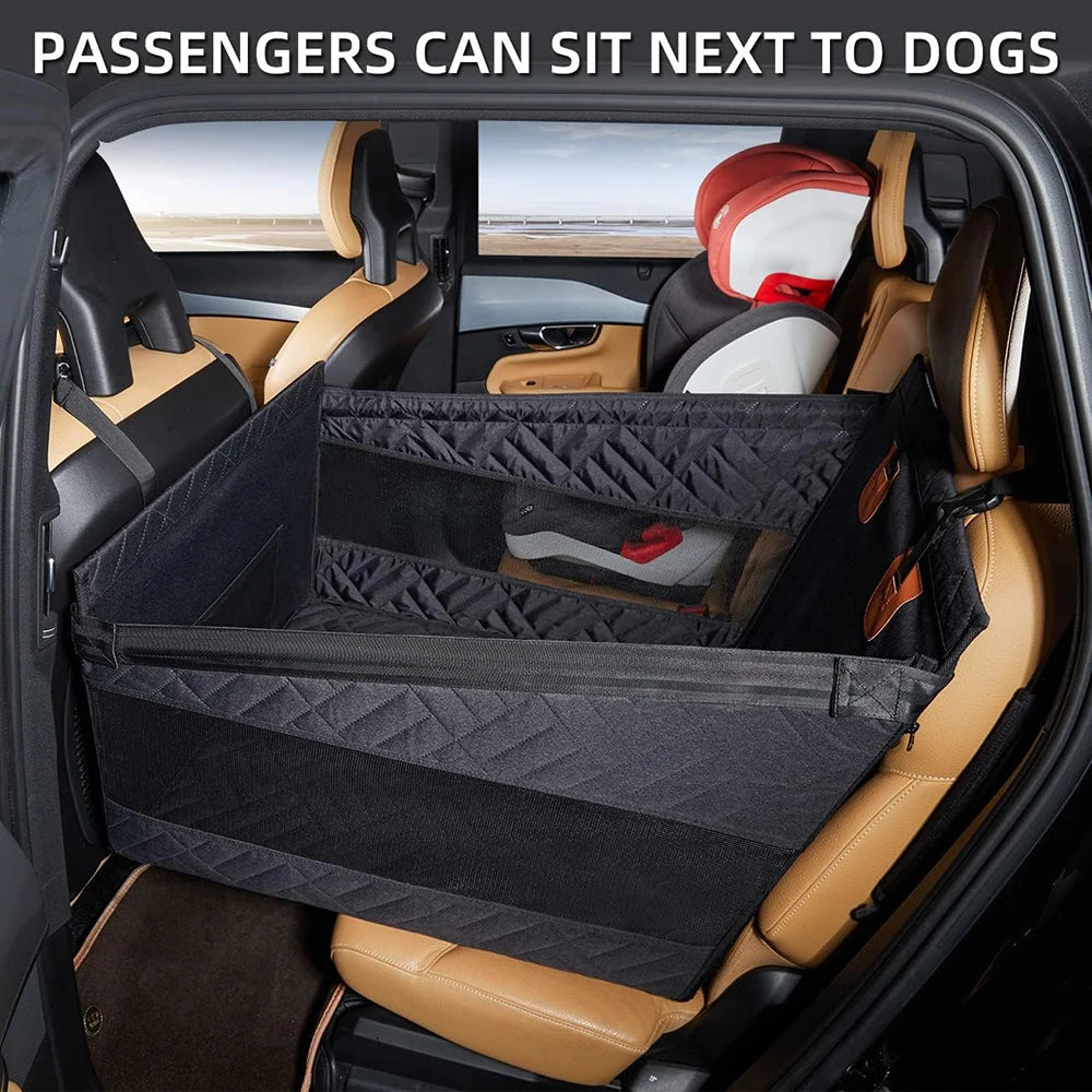 Waterproof Oxford cloth car pet seat pad by Showlu Fashion Store, designed as a universal dog protector for vehicle seats.