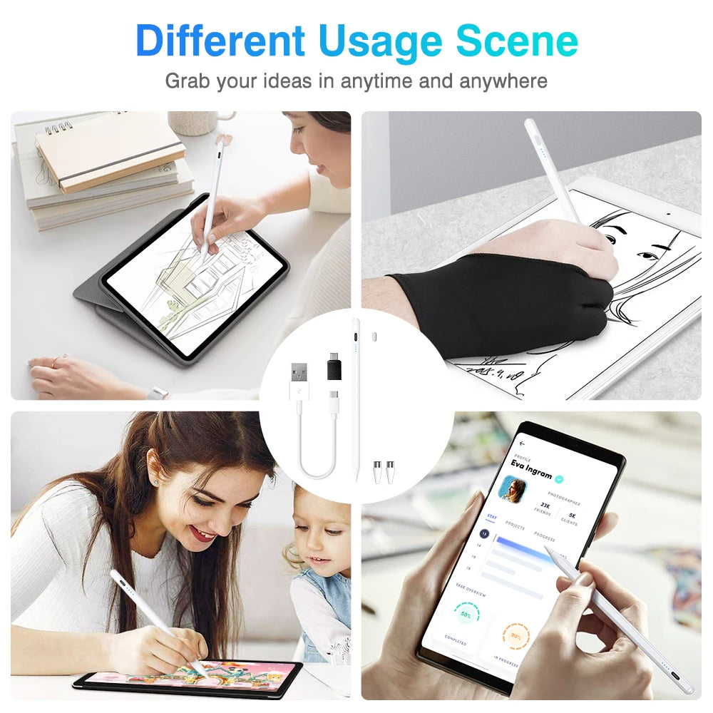 Showlu Smart General smart pen stylus with sleek black design, suitable for touchscreen devices and digital drawing.