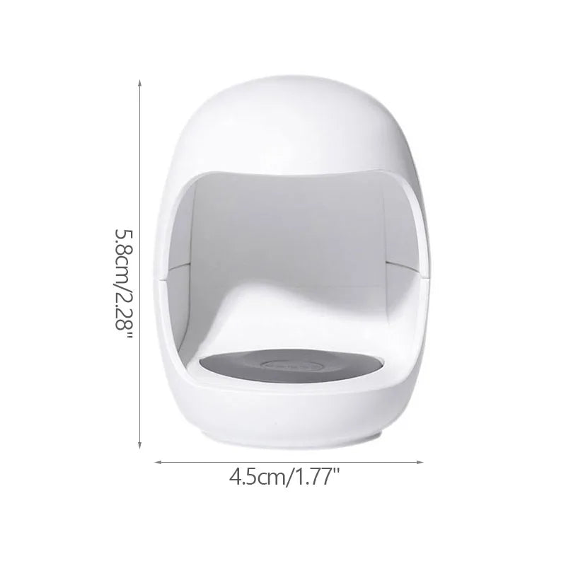 Mini LED Nail Dryer by Showlu Smart General, compact device with multiple LED lights for quick at-home gel nail drying.