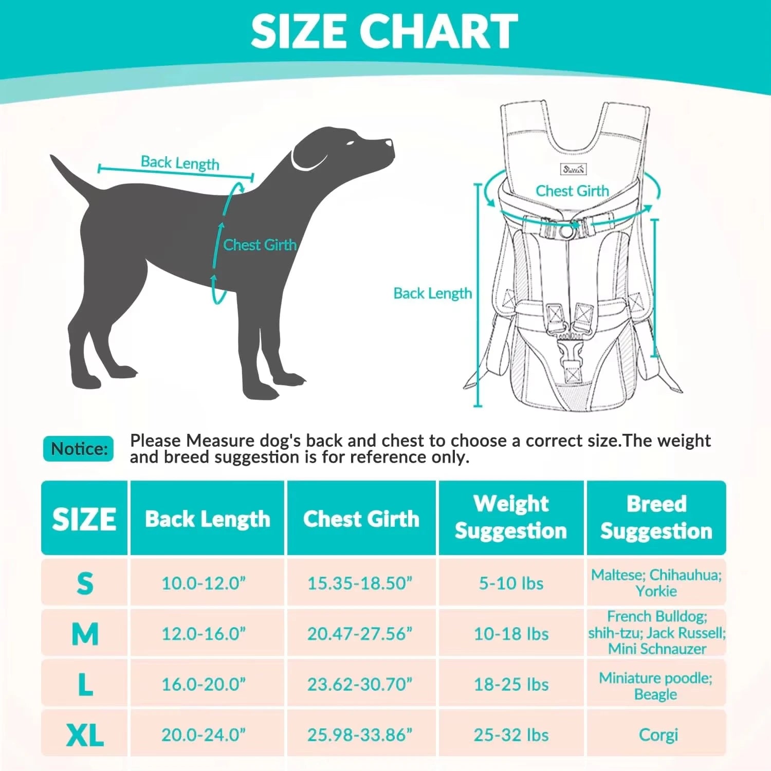 Showlu breathable nylon dog carrier backpack with adjustable straps and front pack design for comfortable pet transportation.