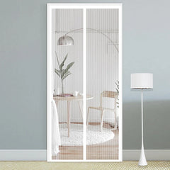 Magnetic Mesh Door Curtain Anti Mosquito Screen Self Adhesive