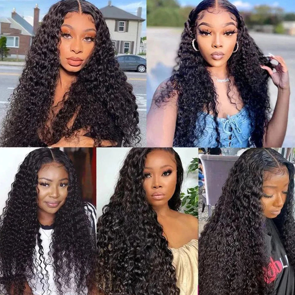 Peruvian Kinky Curly Human Hair Bundles 1/3/4 Pieces Jerry Curly Natural Hair Extensions Woman Wet And Wavy Human Hair Bundles