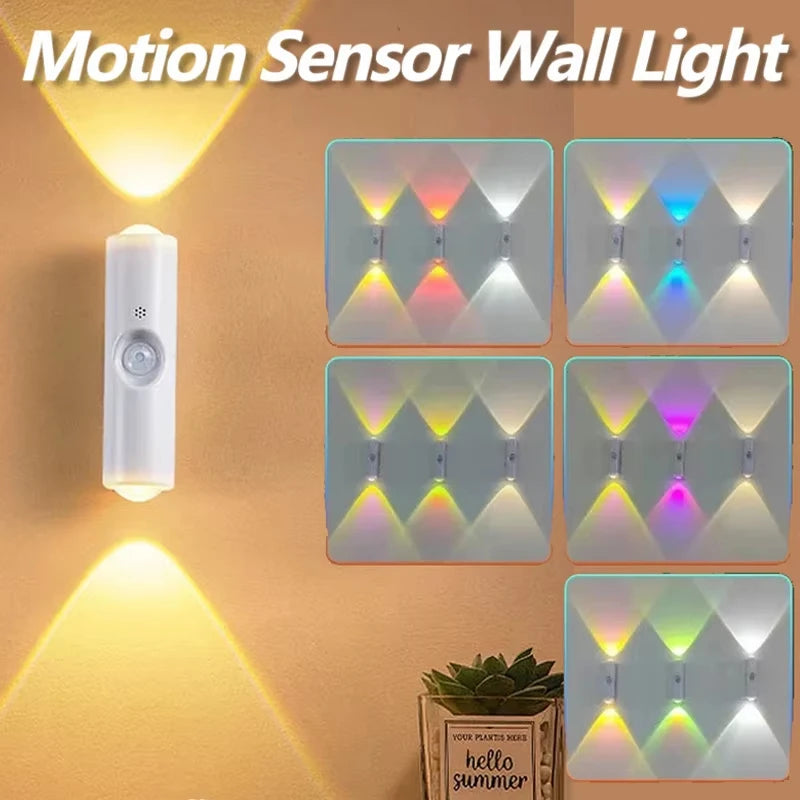 Rechargeable Showlu Smart General motion sensor LED cabinet light with magnetic USB for under counter and closet lighting.