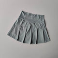 High waist summer sports skirt for women, lined shorts, quick-dry fabric, ideal for running, tennis, golf, and yoga activities.