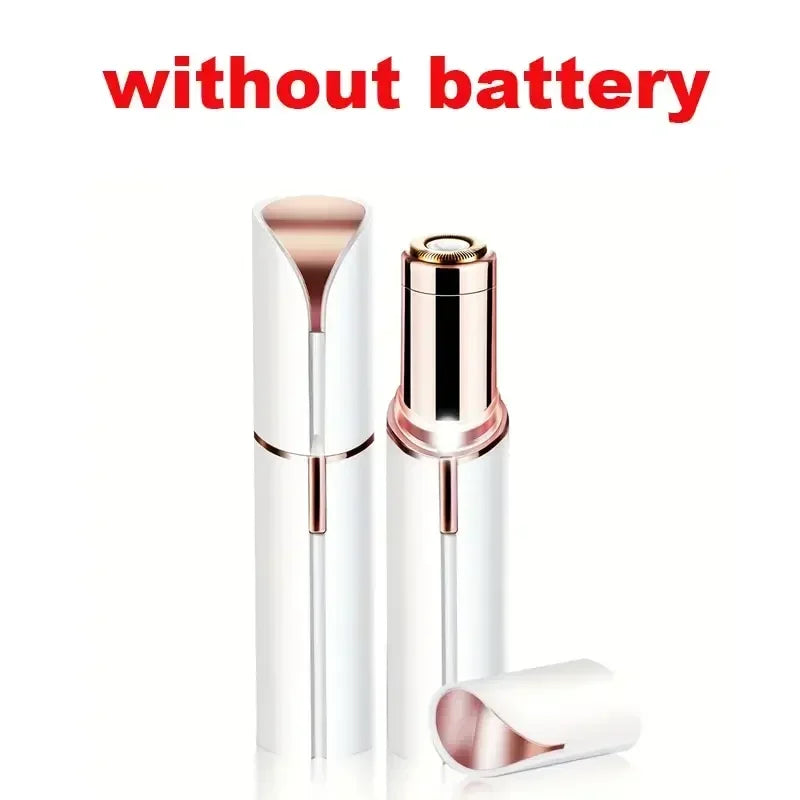 SHOWLU Portable Lipstick Electric Hair Remover for women, compact facial shaver with painless, easy-to-use design.