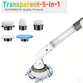Showlu Smart General cordless electric spin scrubber with 7-in-1 cleaning brush and multiple attachments for versatile cleaning tasks.