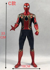 Limit Cheap Sale Super Hero BJD Joints Moveable Darkseid Spiderman Ironman Venom Batman Superman Hulk Figure Toys 33cm