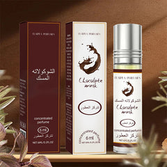 Chocolate Musk Arab Perfume Lasting Fresh Chocolate Fragrance Sweet Orange 50ml Unisex Date Mist 6ml Portable Eau De Toilette SHOWLU FASHION STORE