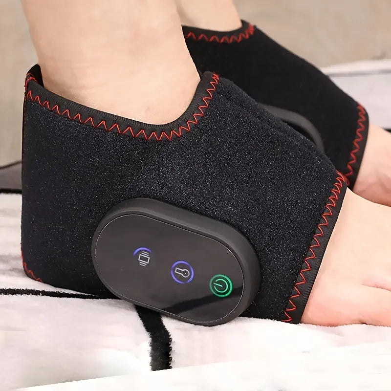 Wireless electric foot massager by SHOWLU FASHION STORE with heating and vibration therapy for relaxing foot relief.