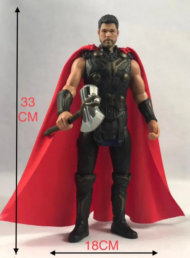 33cm Marvel and DC Super Hero action figure by SHOWLU FASHION STORE, with movable joints and detailed superhero costume.
