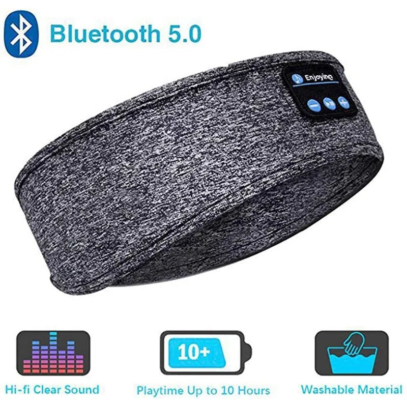 Showlu Smart General Bluetooth sleep headphones with comfortable headband and built-in speakers for relaxing music and sleep aid.