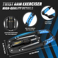Showlu Hydraulic Arm Exerciser with adjustable resistance from 22 to 440 lbs, featuring a compact chest expander design.