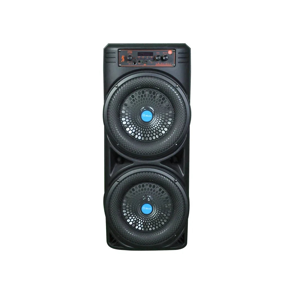 Karaoke Bluetooth Speaker Portable Wireless Column Big Power Stereo Subwoofer RGB light Family Party Sound box with Microphone