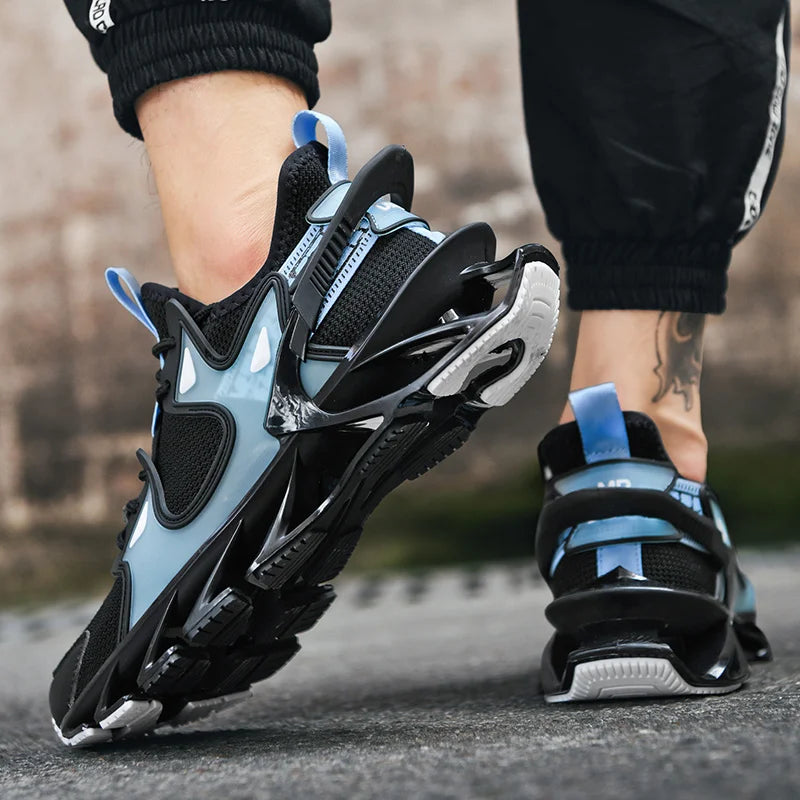 Men's casual sneakers from Showlu Fashion Store, breathable and stylish sneakers with a sleek design for running and everyday wear.