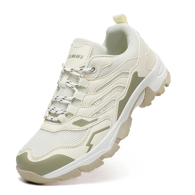 Unisex 2025 hiking shoes by Showlu Fashion Store, waterproof, non-slip outdoor hiking and camping shoes with rugged soles.